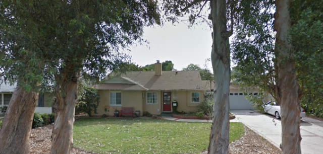 A tree falls on this cute house in Granada Hills